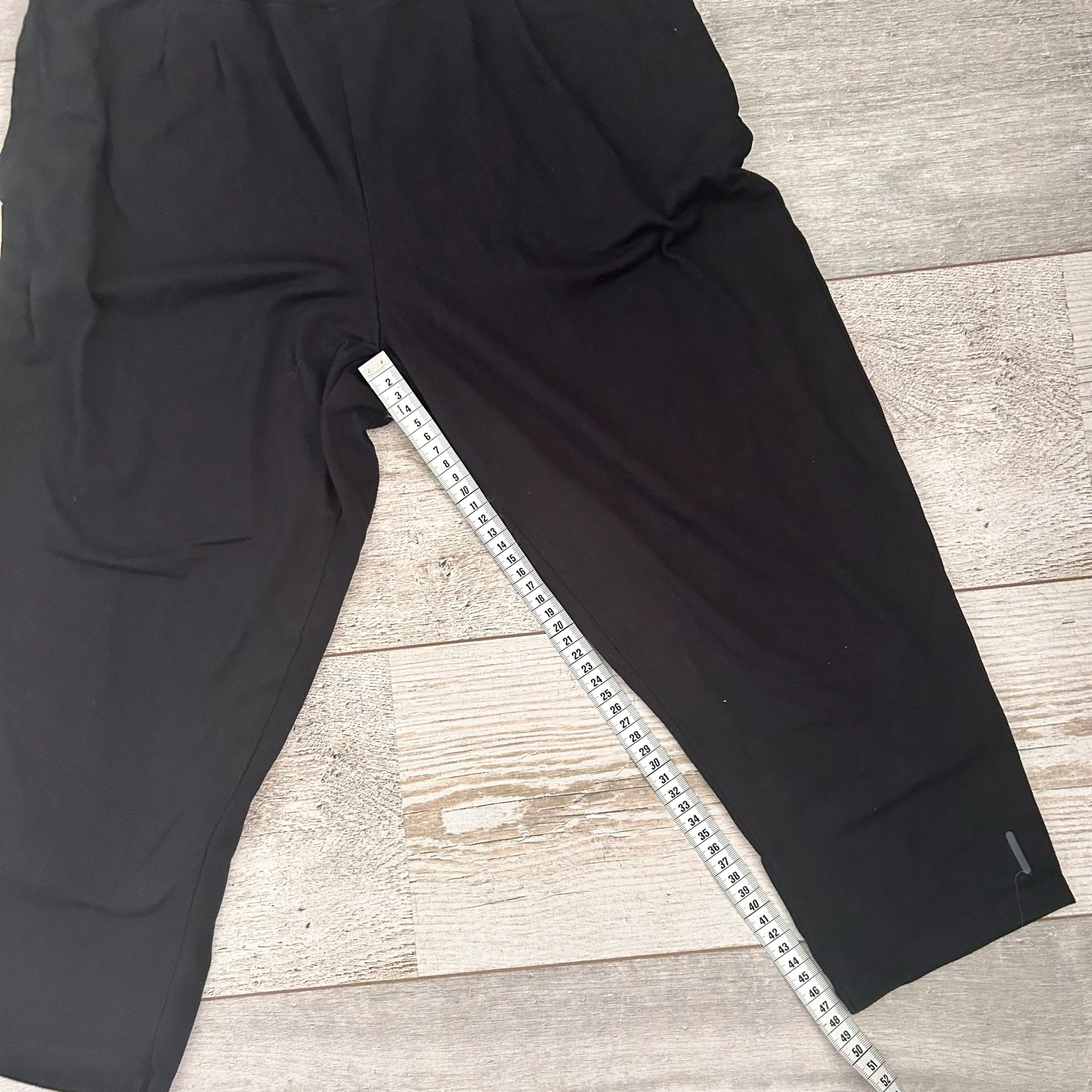 Decathlon Domyos Cropped Leggings / Three-Quarter Sports Pants Black – Size M – photo 7